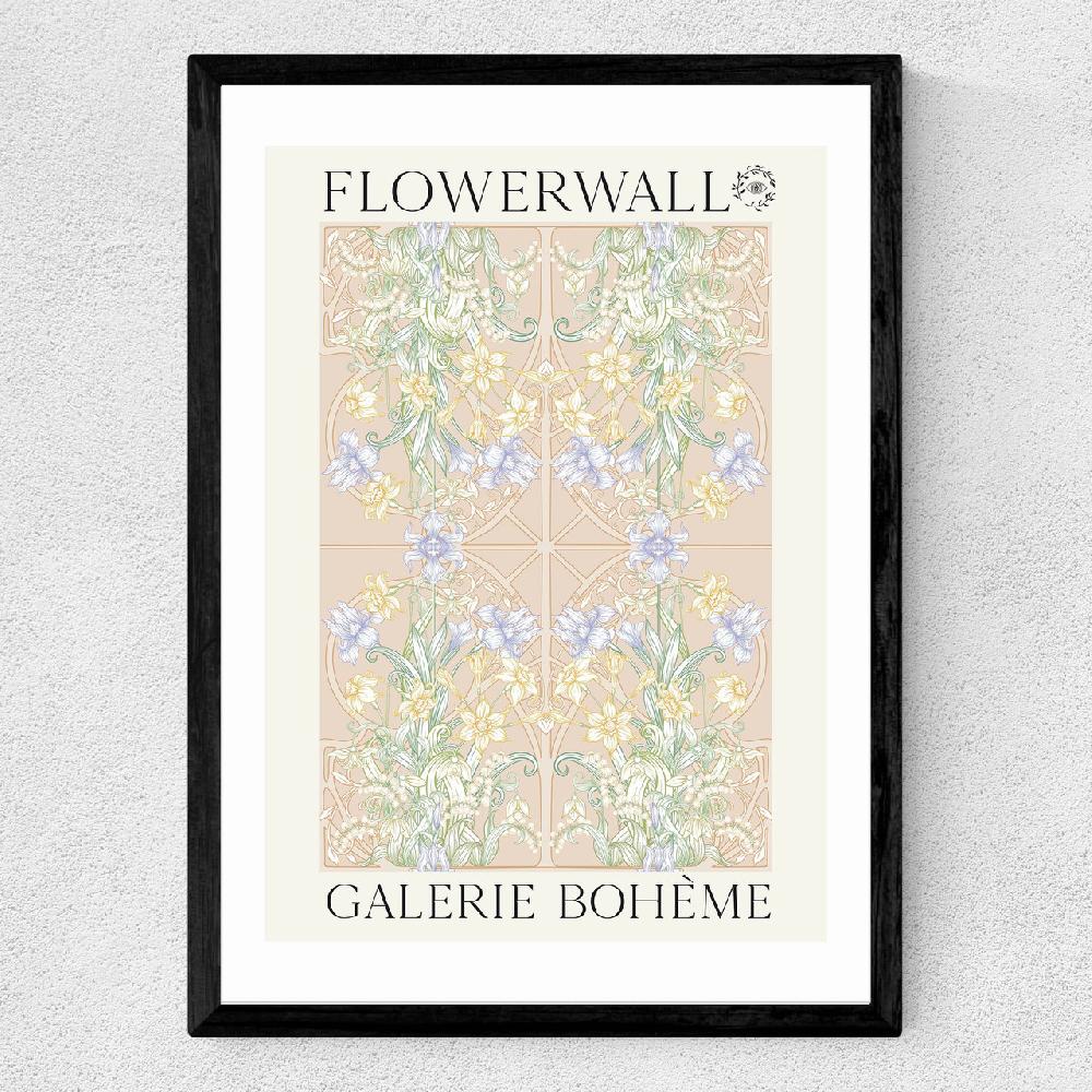 East End Prints Flowerwall II