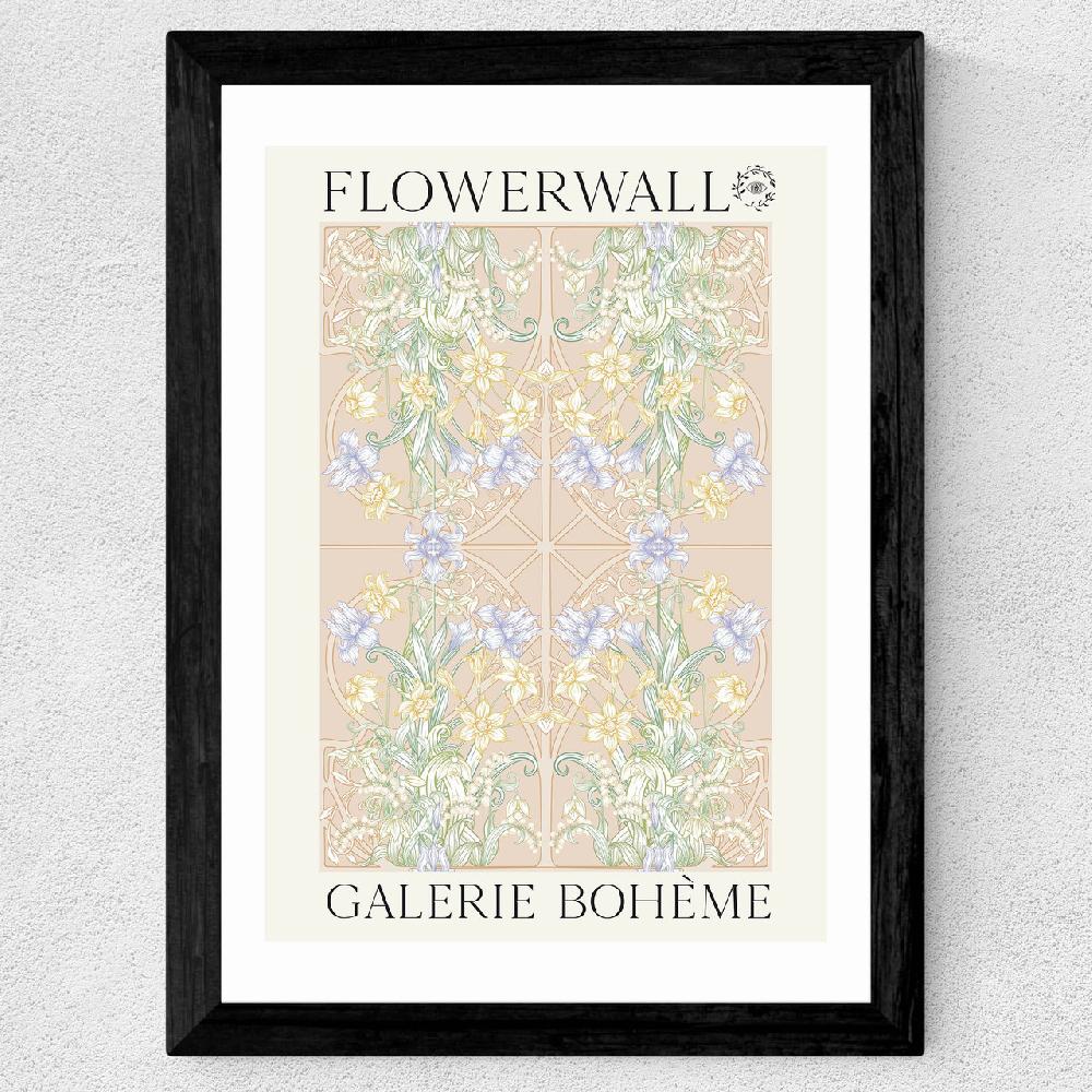 East End Prints Flowerwall II