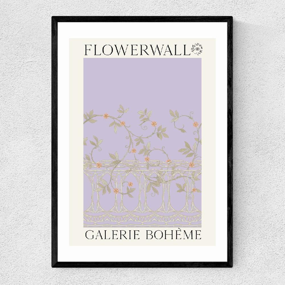 east end prints Flowerwall III