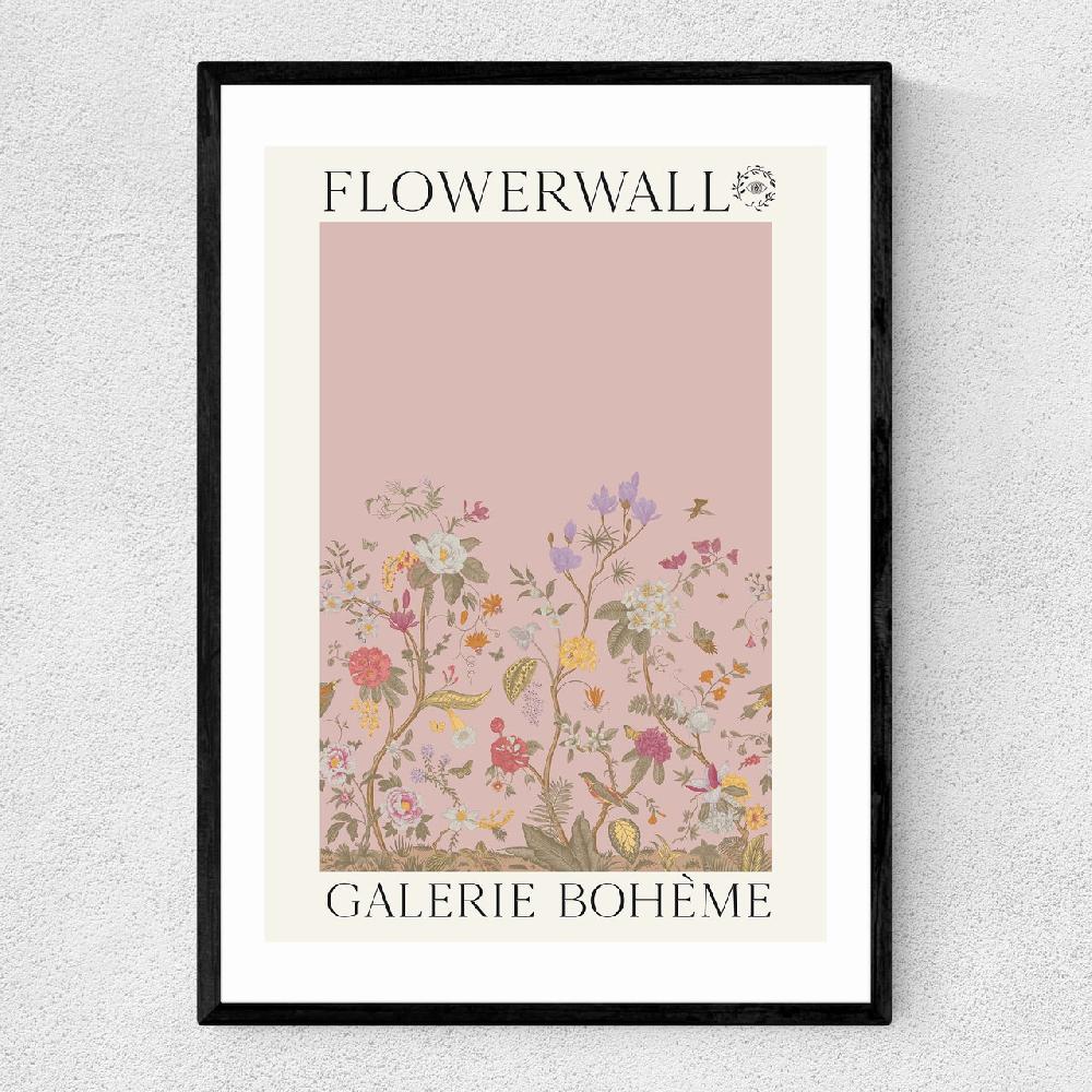 east end prints Flowerwall IV