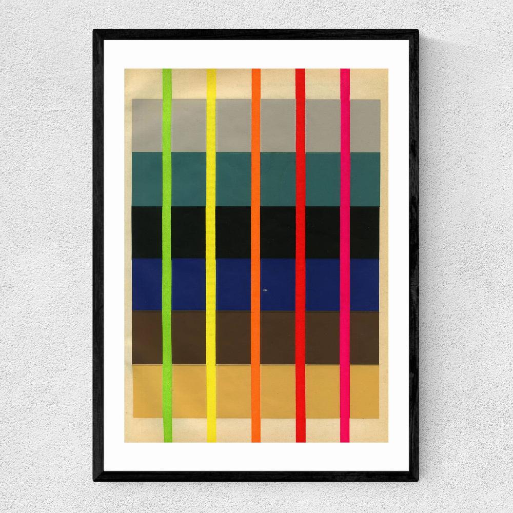 east end prints Fluoro Abstract