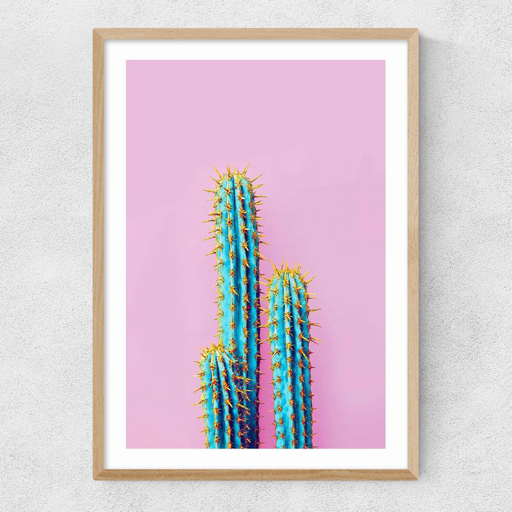 East End Prints Fluoro Cactus