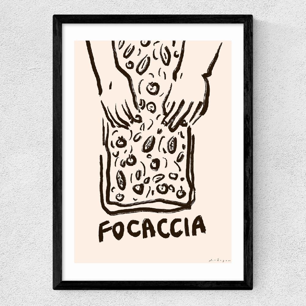 East End Prints Focaccia Light