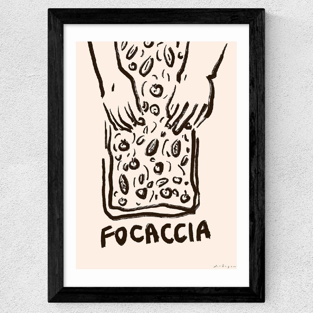 East End Prints Focaccia Light