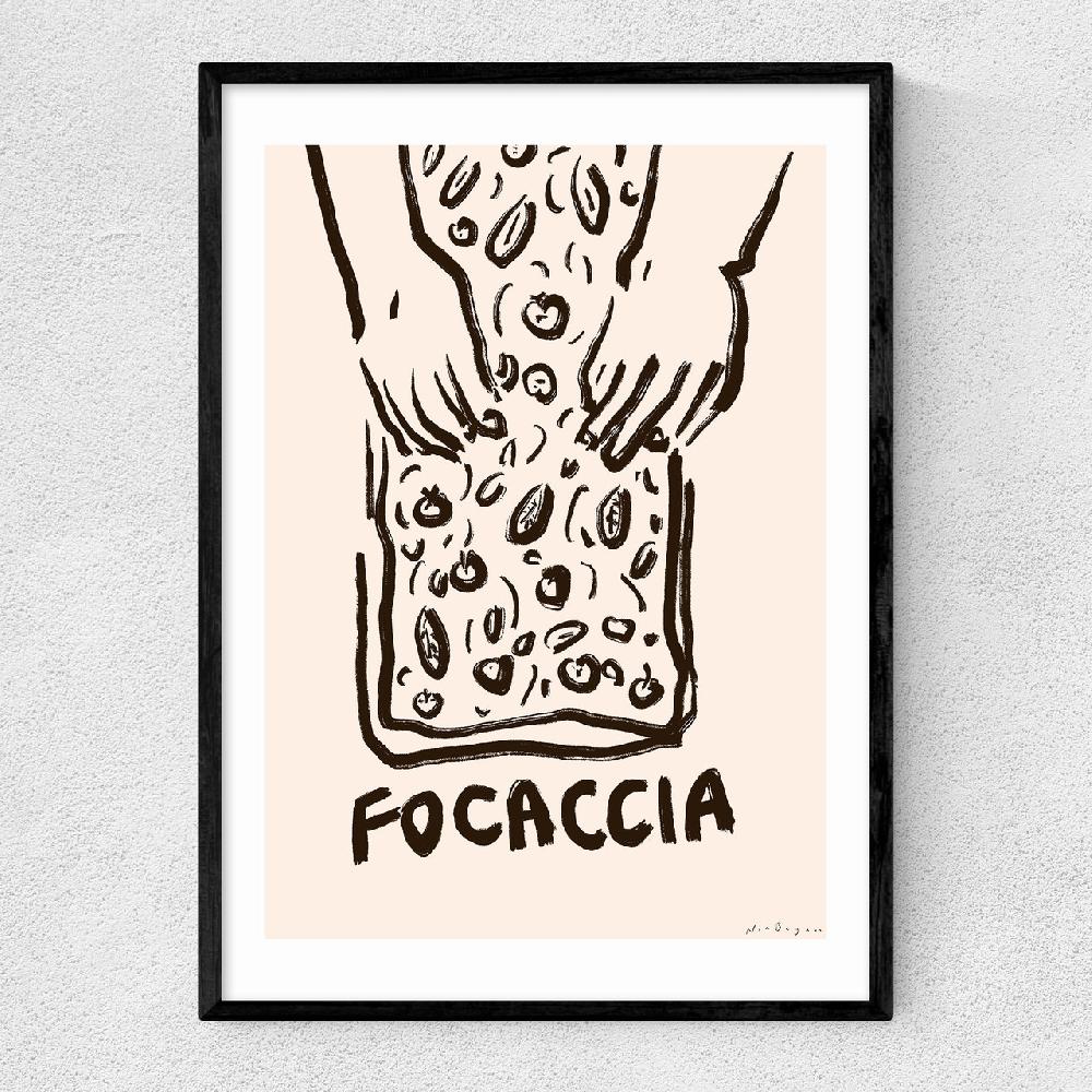 east end prints Focaccia Light