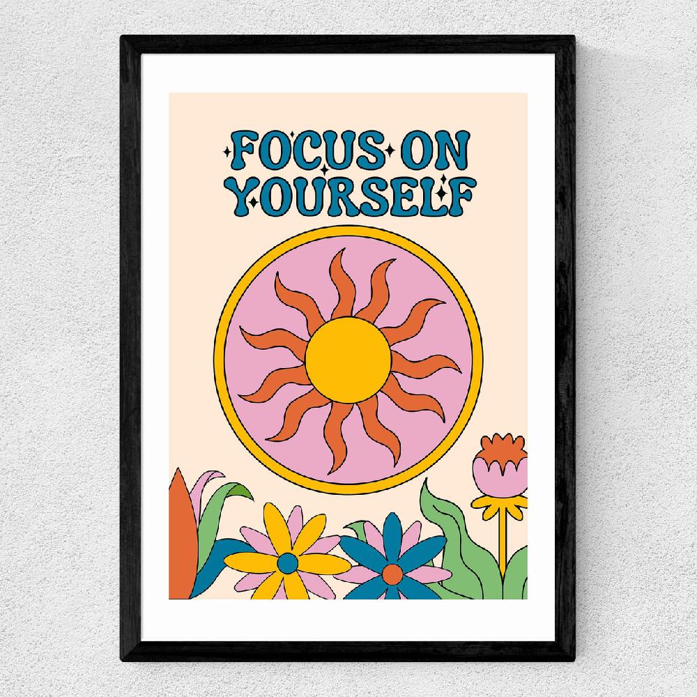 East End Prints Focus On Yourself
