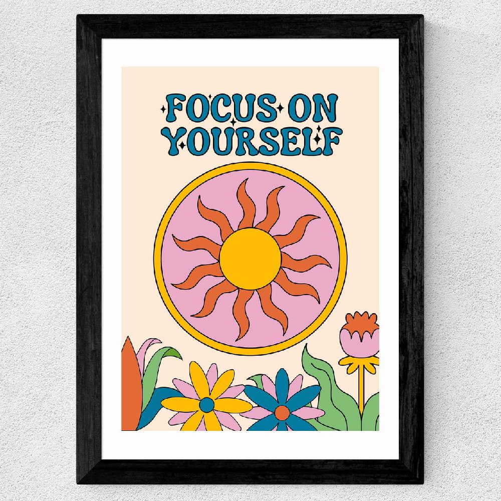 East End Prints Focus On Yourself