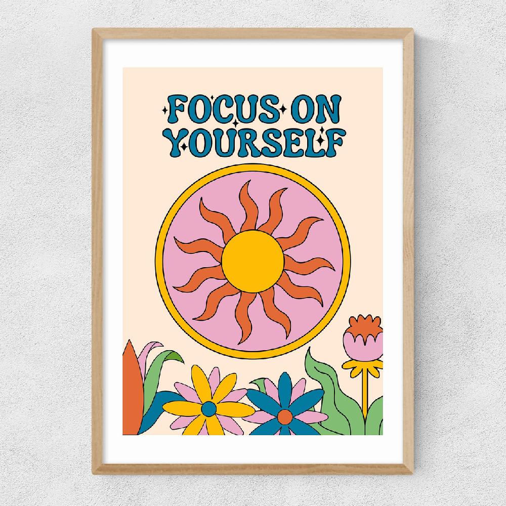 East End Prints Focus On Yourself