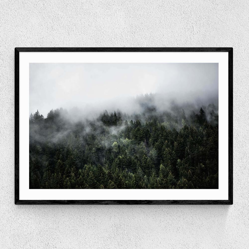 east end prints Foggy Hills 2