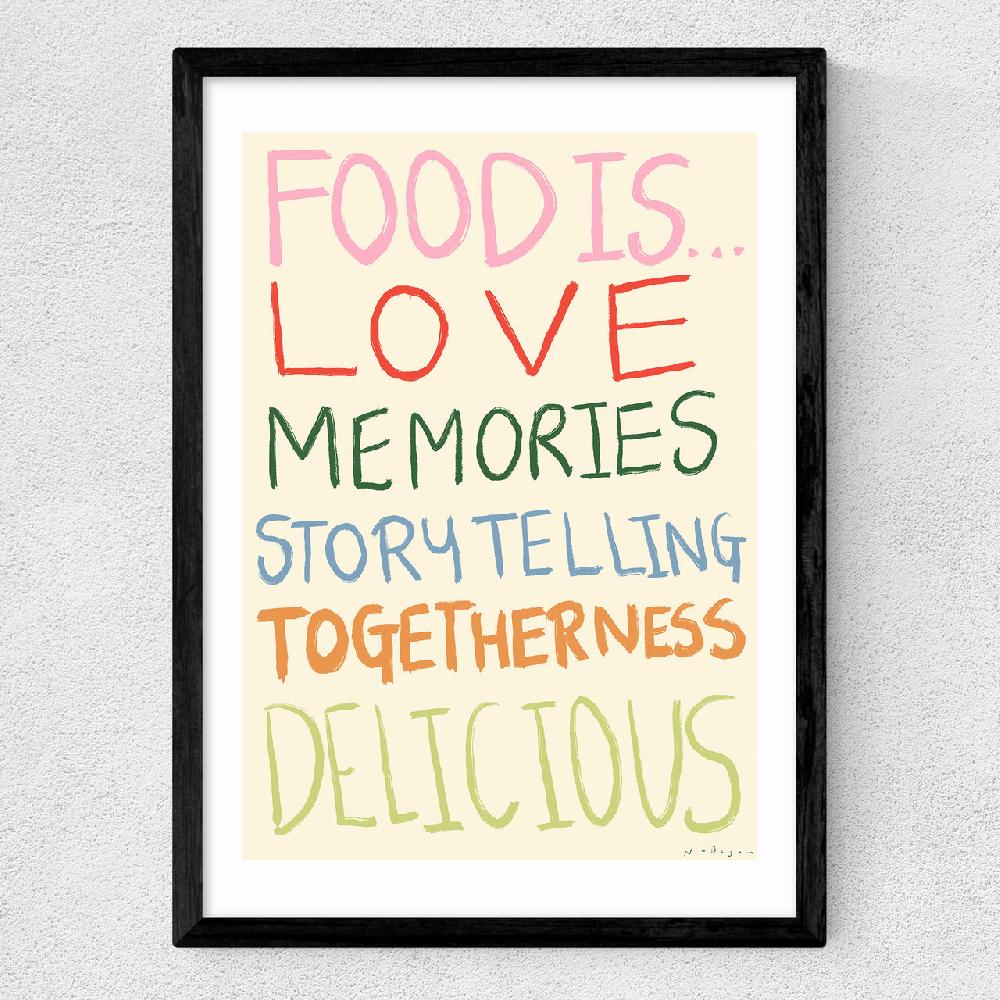 East End Prints Food Is