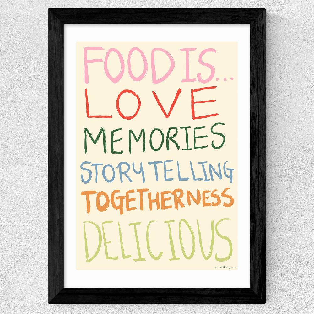 East End Prints Food Is