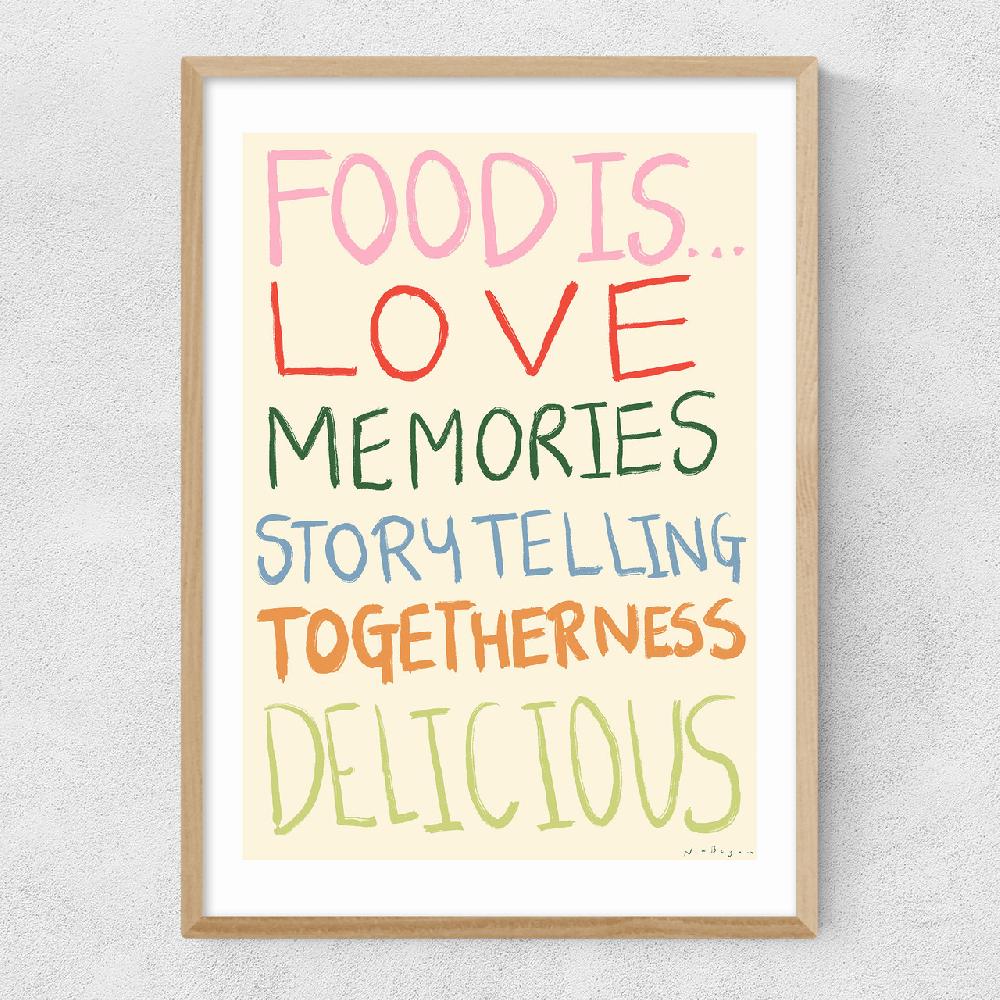 East End Prints Food Is