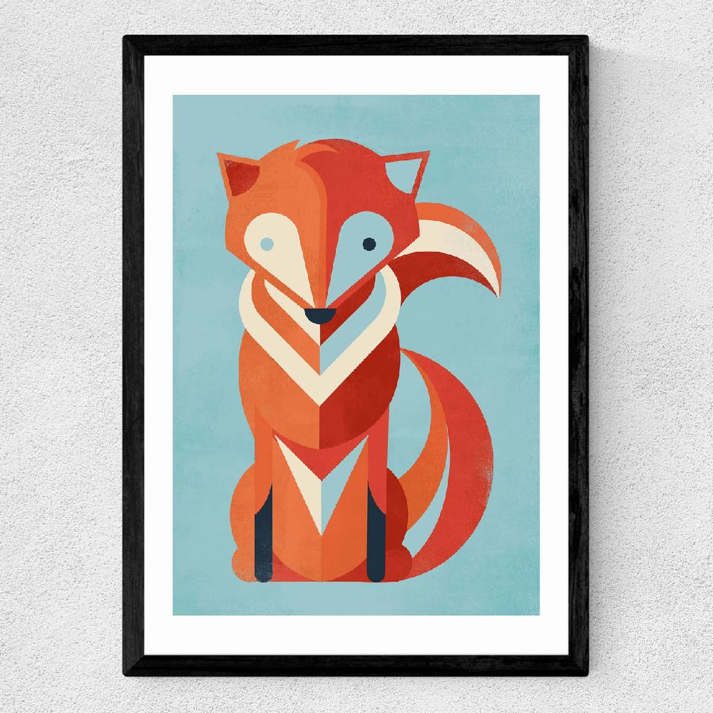 East End Prints Fox By Jay Fleck