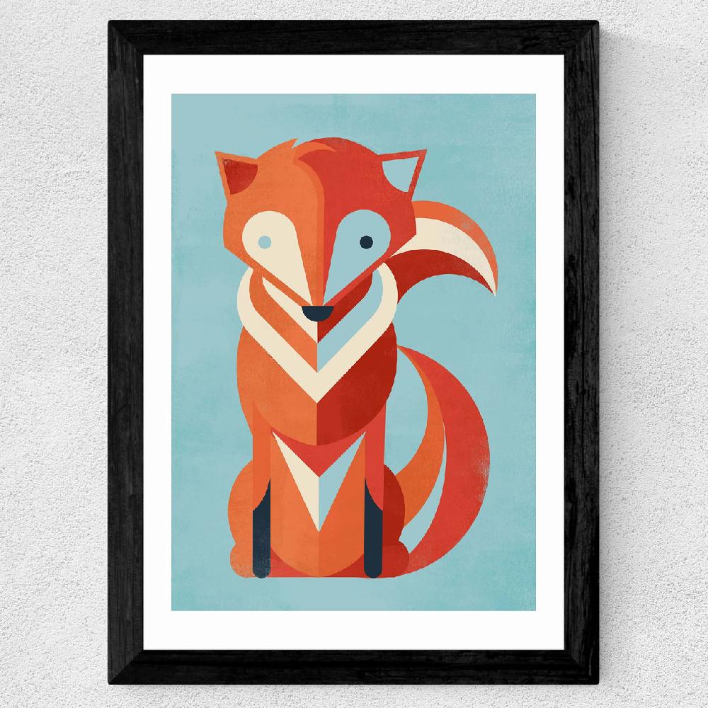 East End Prints Fox By Jay Fleck
