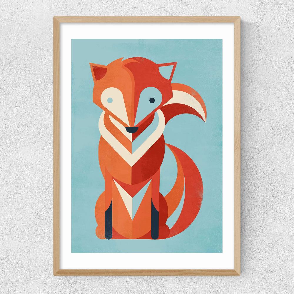 East End Prints Fox By Jay Fleck