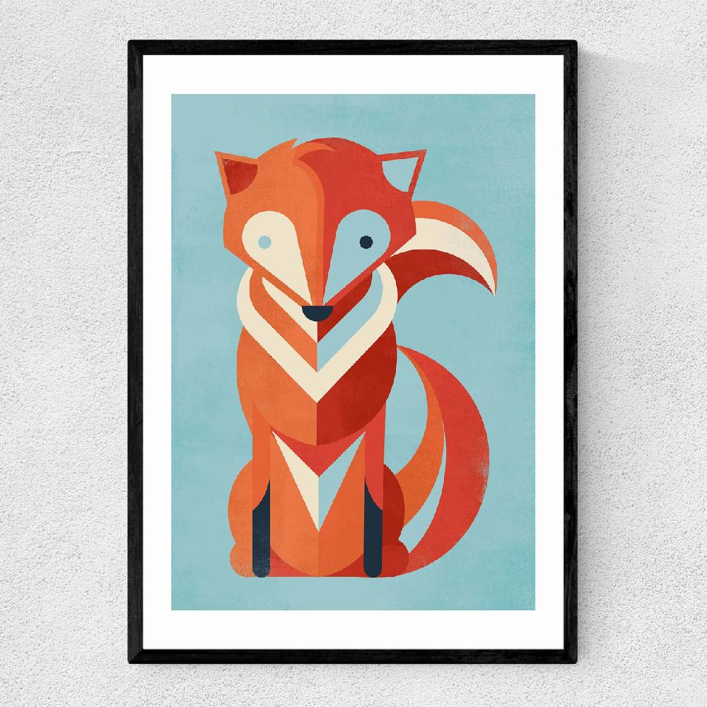 east end prints Fox by Jay Fleck