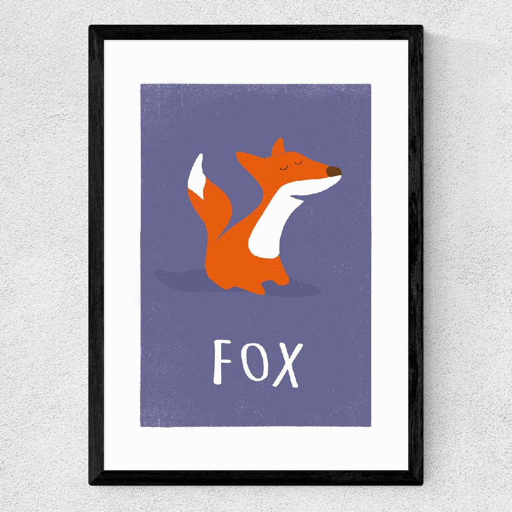 East End Prints Fox By Rocket Jack