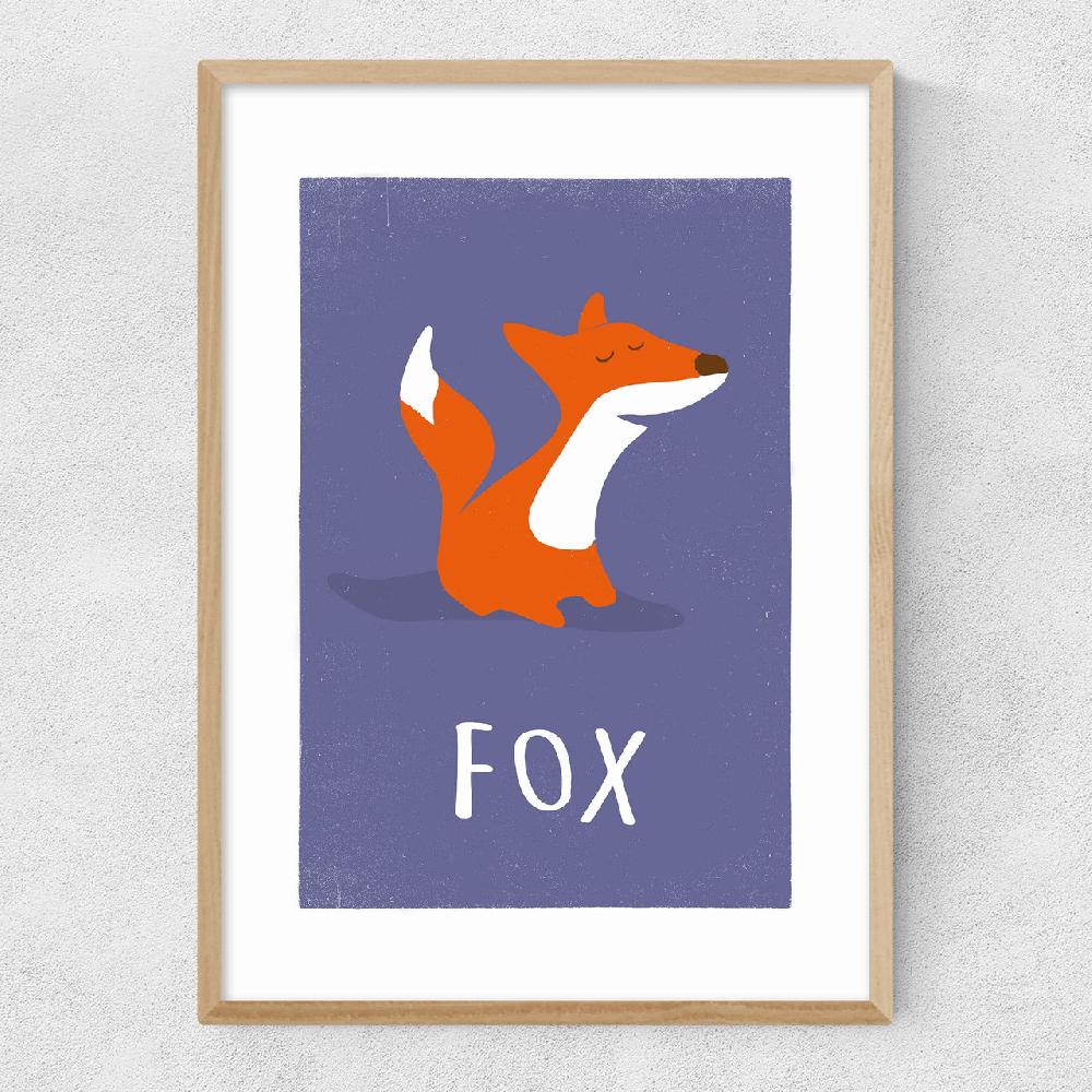 East End Prints Fox By Rocket Jack