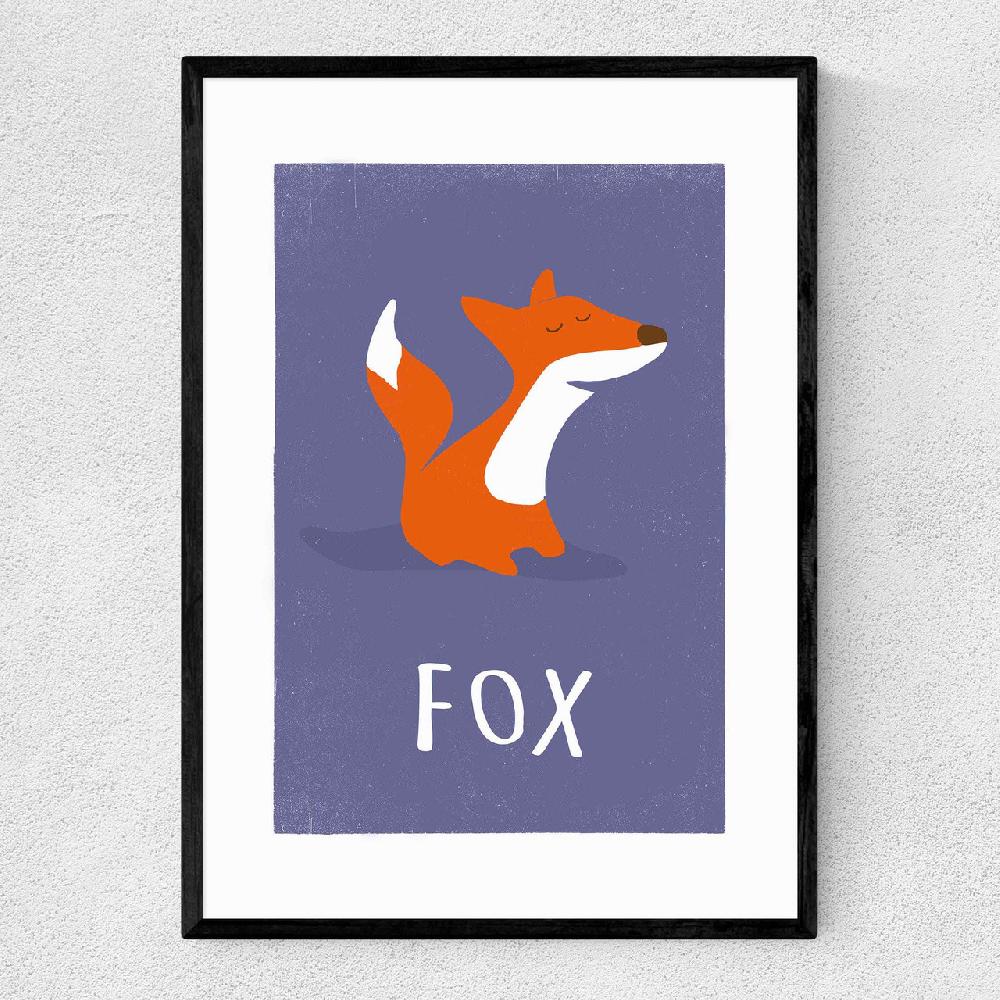 east end prints Fox by Rocket Jack
