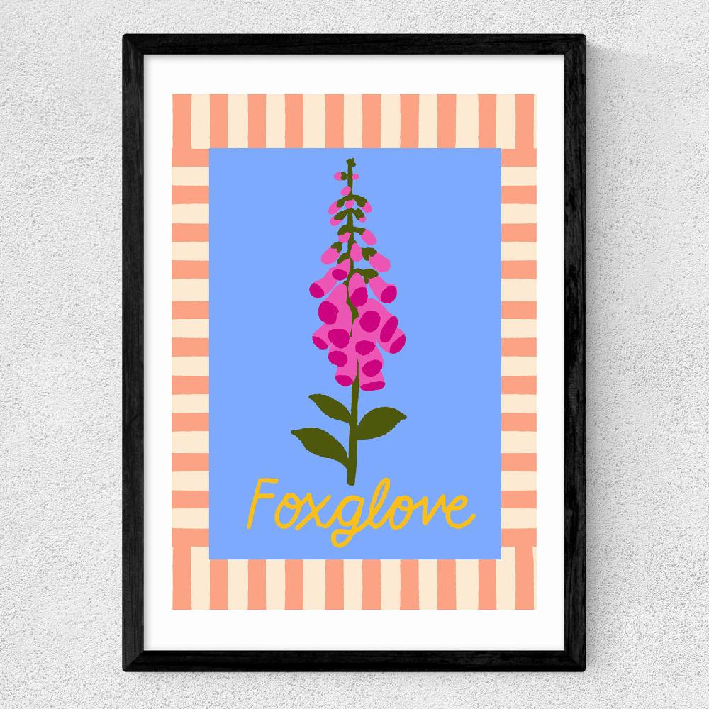 East End Prints Foxglove