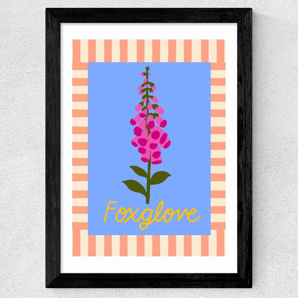 East End Prints Foxglove