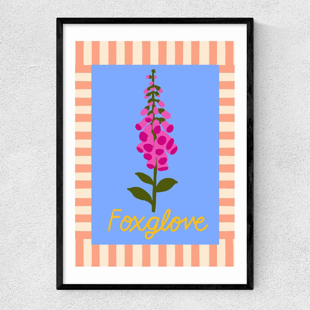 east end prints Foxglove