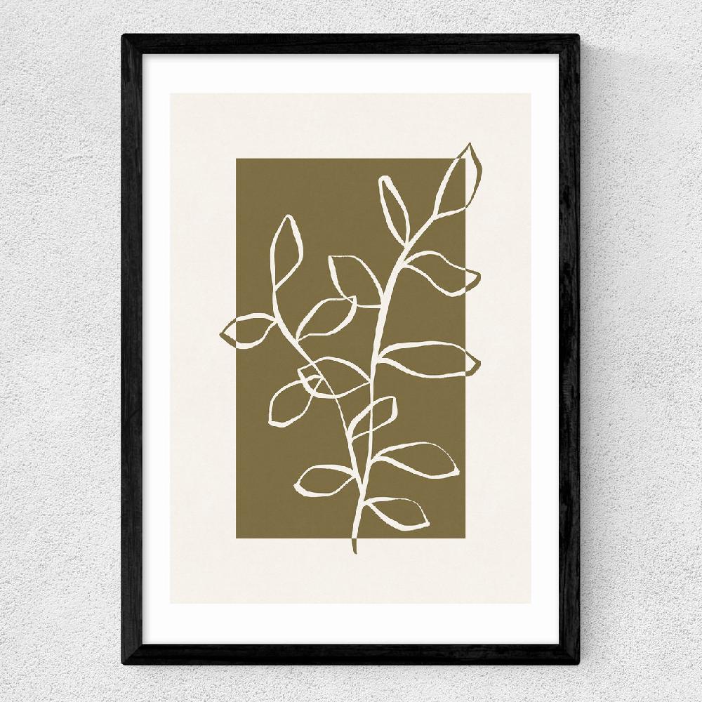 East End Prints Framed Botany III