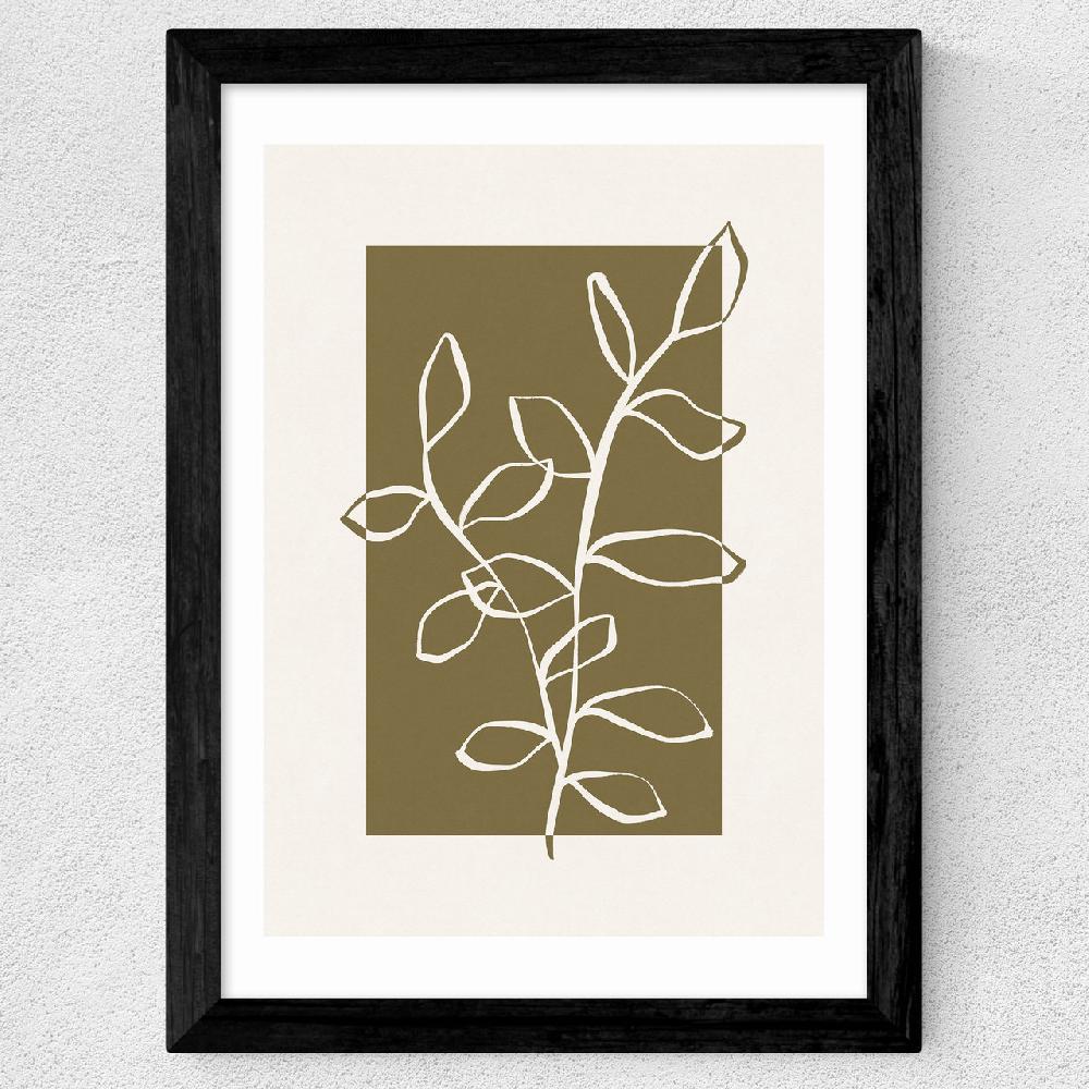 East End Prints Framed Botany III