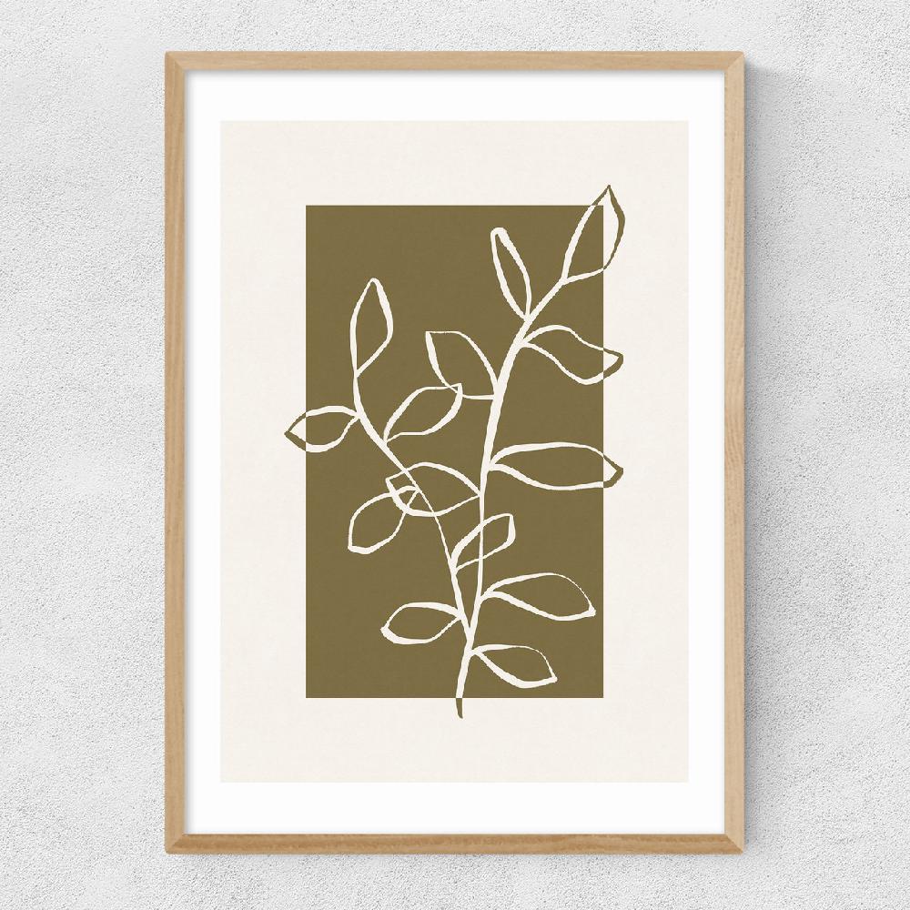 East End Prints Framed Botany III