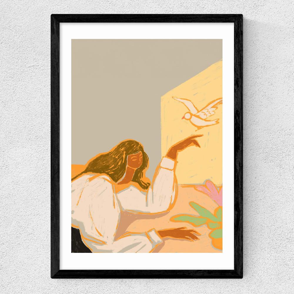 East End Prints Free Bird By Arty Guava