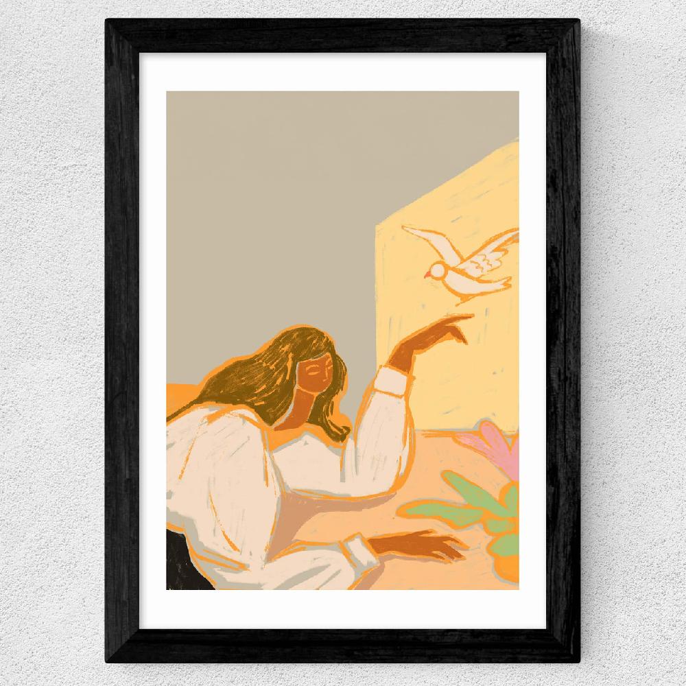 East End Prints Free Bird By Arty Guava