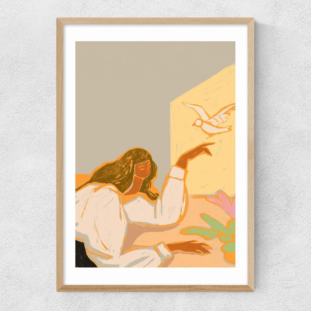 East End Prints Free Bird By Arty Guava