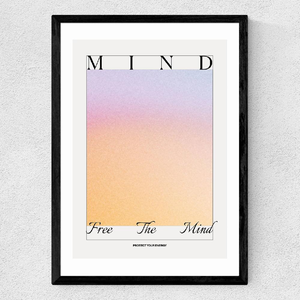 East End Prints Free The Mind