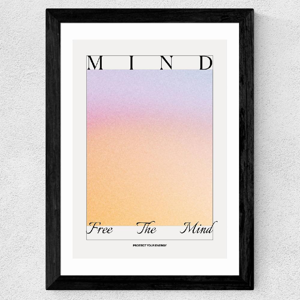 East End Prints Free The Mind