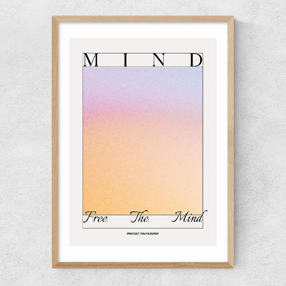 East End Prints Free The Mind