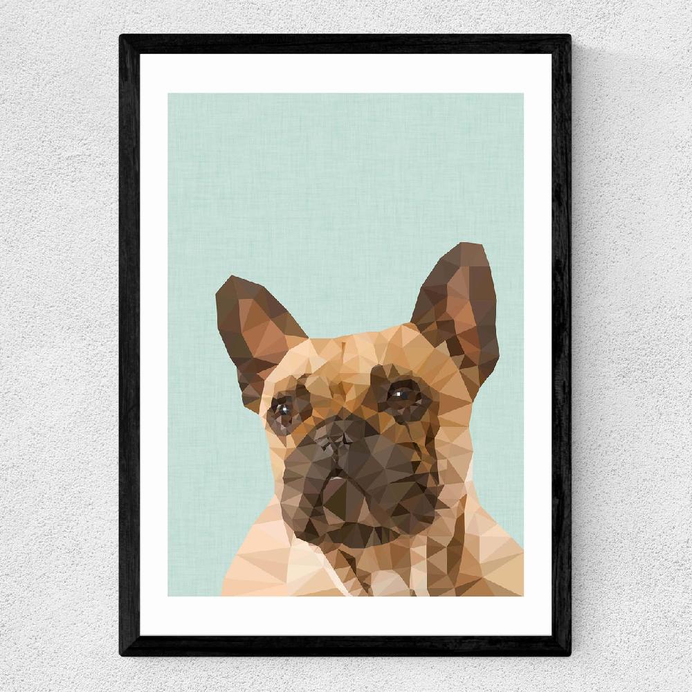 East End Prints Frenchie 2