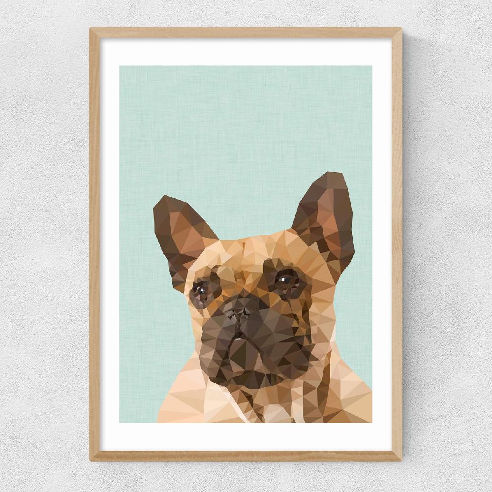 East End Prints Frenchie 2
