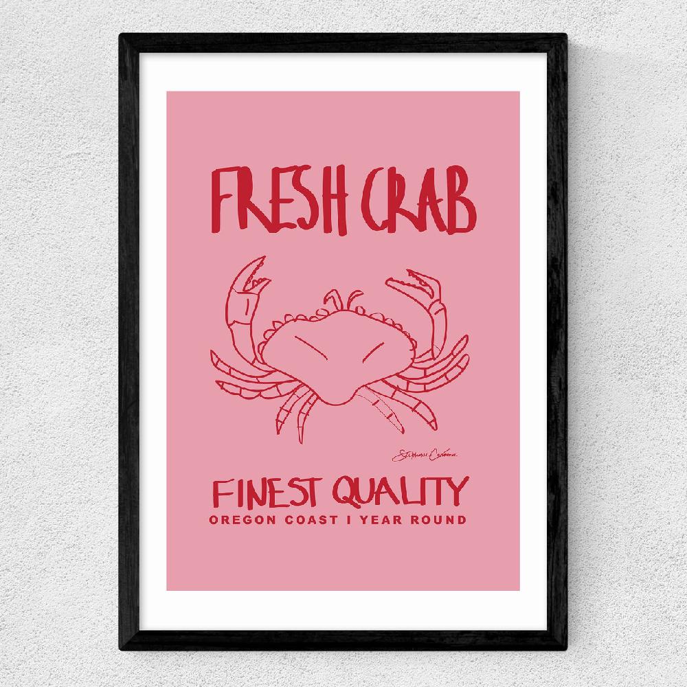East End Prints Fresh Crab