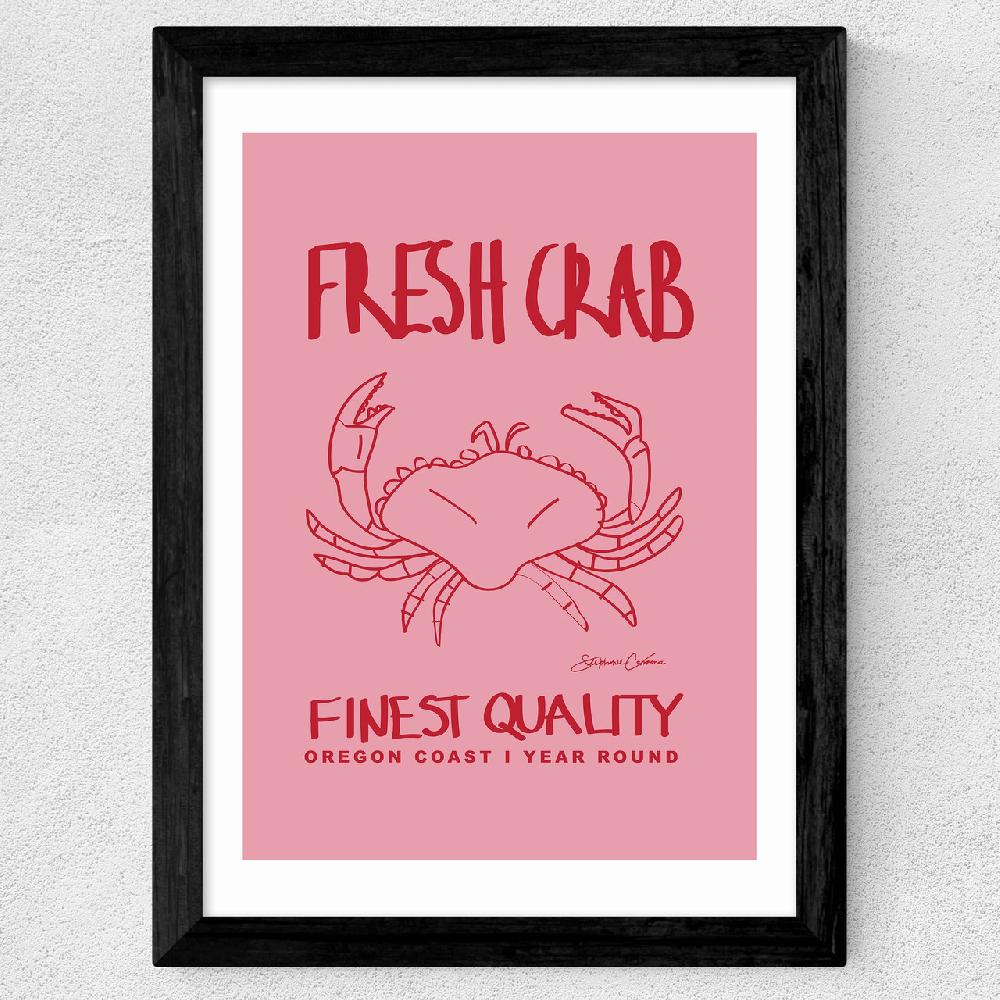 East End Prints Fresh Crab
