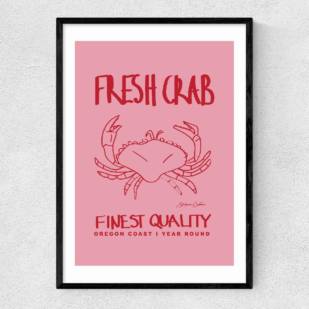 east end prints Fresh Crab