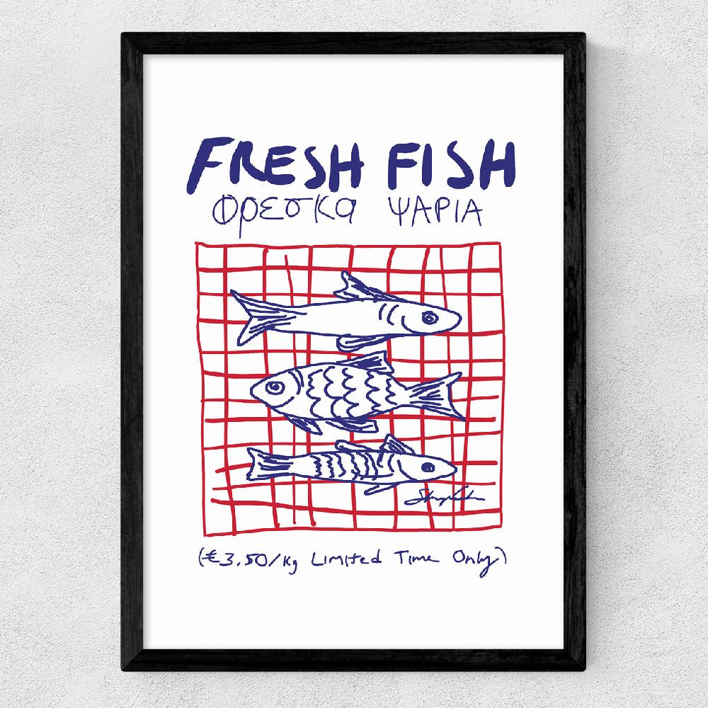 East End Prints Fresh Fish