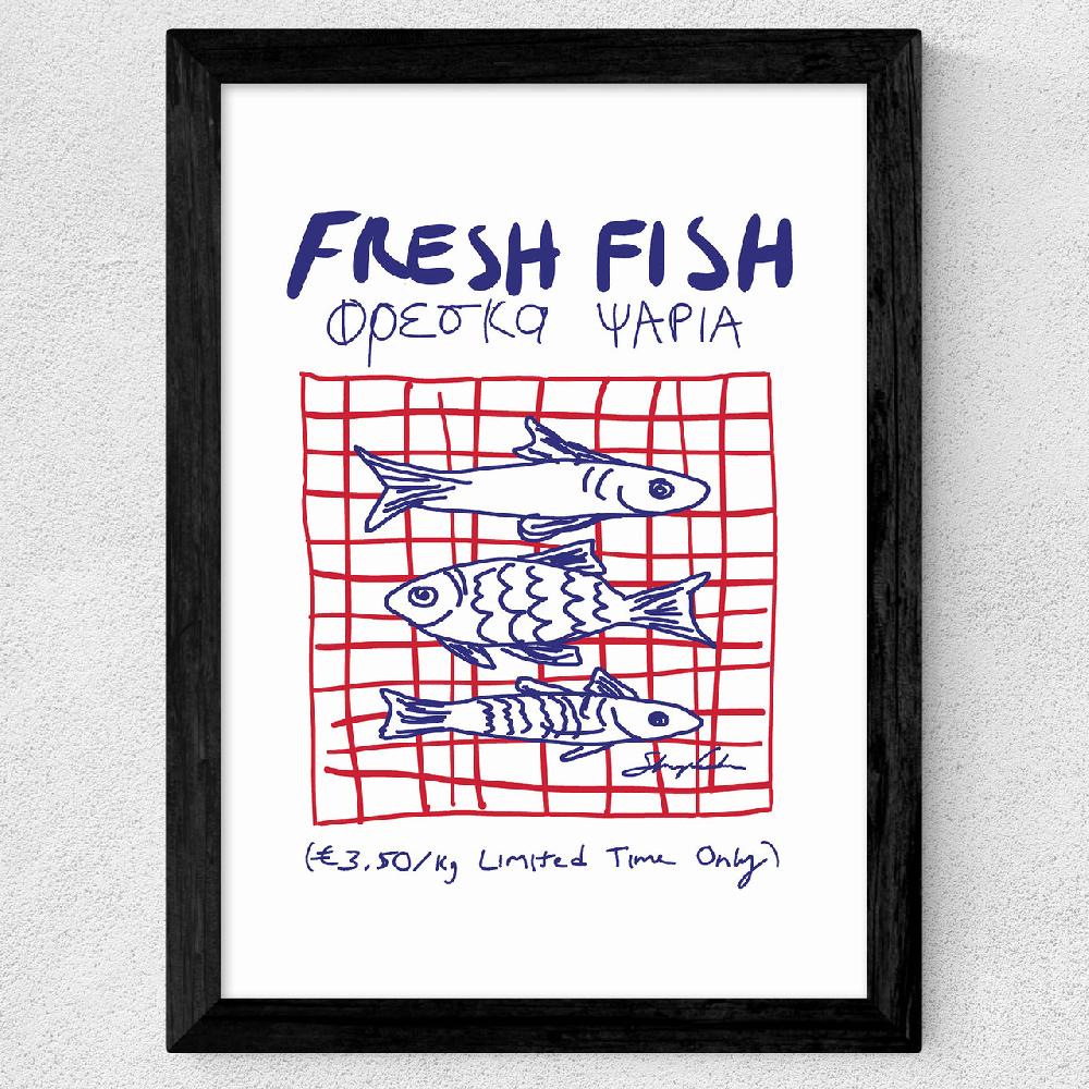 East End Prints Fresh Fish