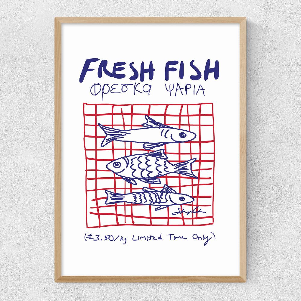 East End Prints Fresh Fish