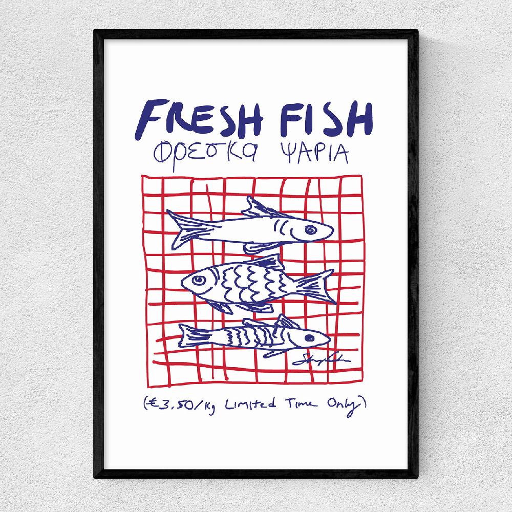 east end prints Fresh Fish