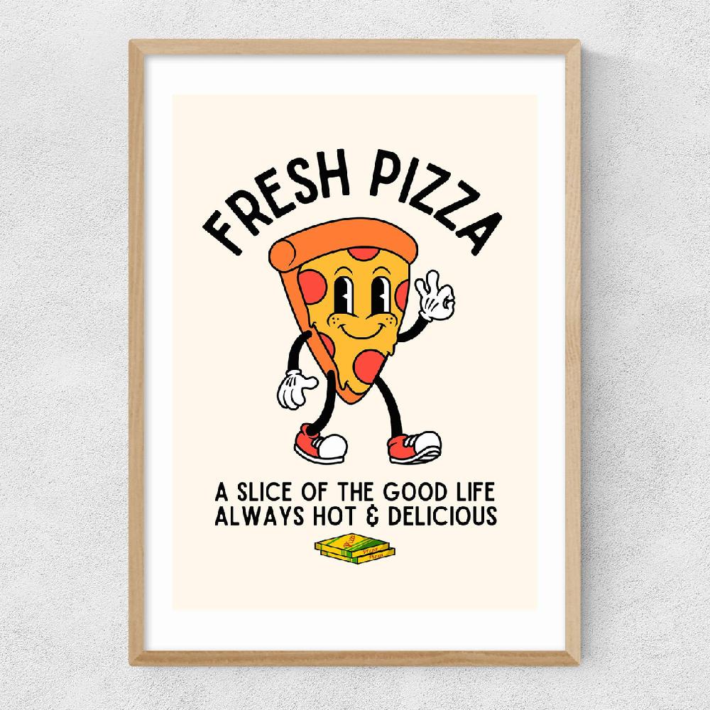 East End Prints Fresh Pizza