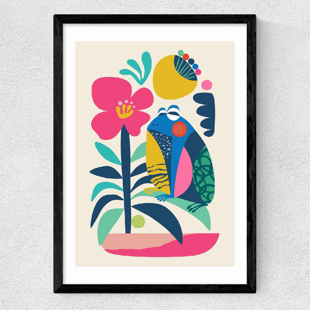 East End Prints Frog