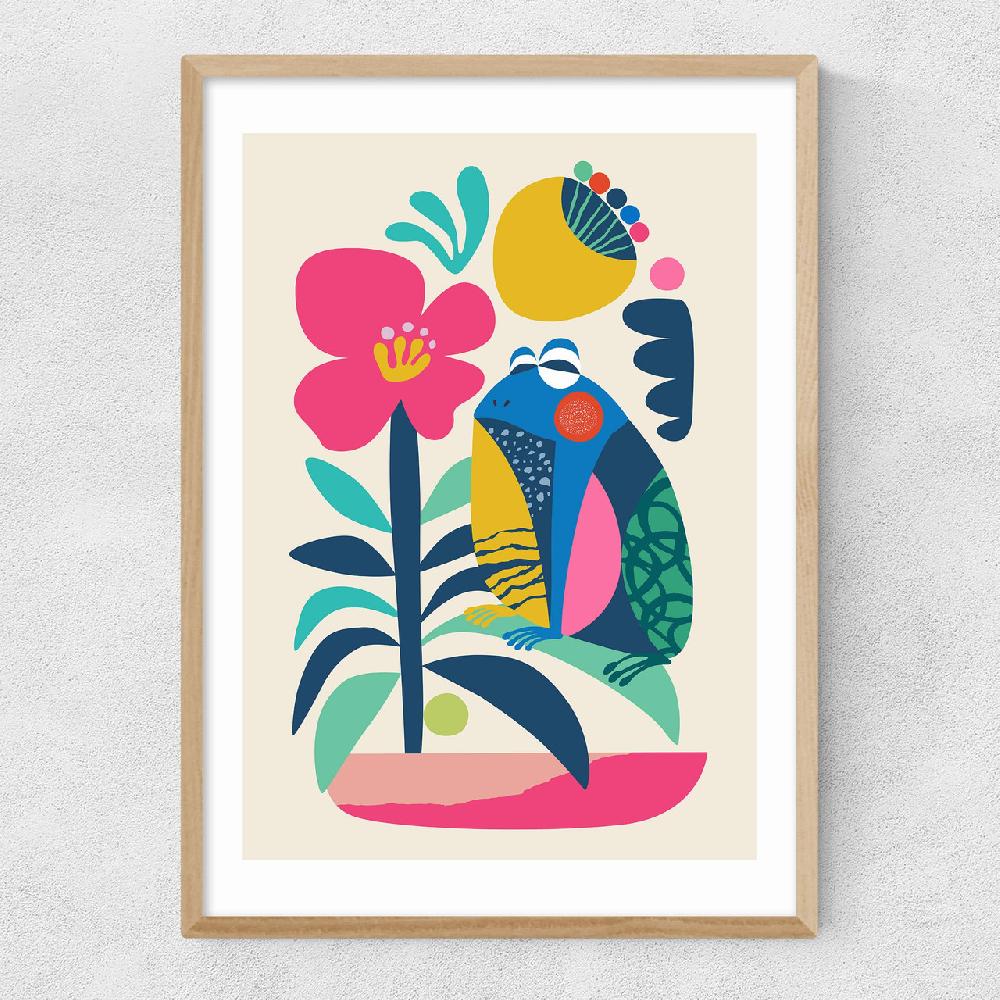 East End Prints Frog