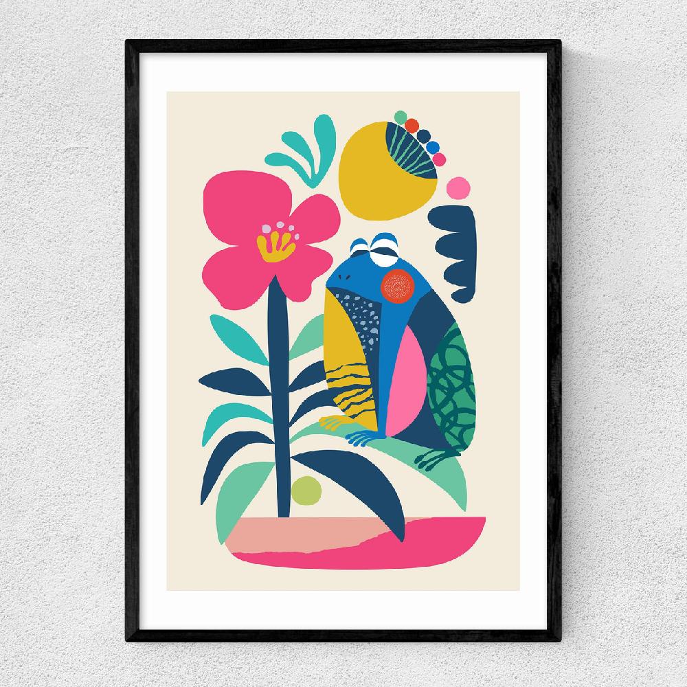 east end prints Frog