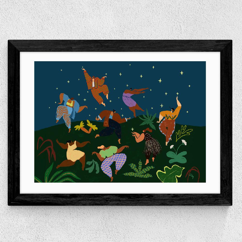 East End Prints Frolick Under The Stars