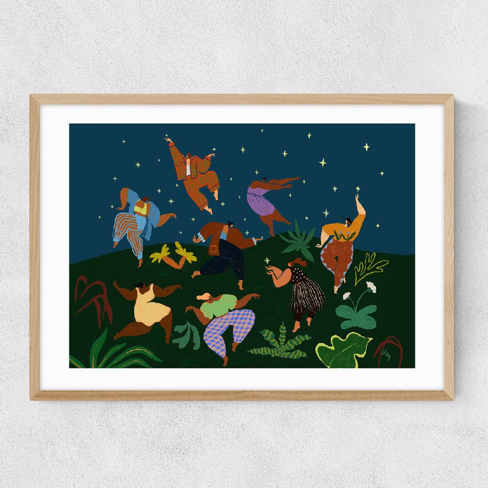 East End Prints Frolick Under The Stars